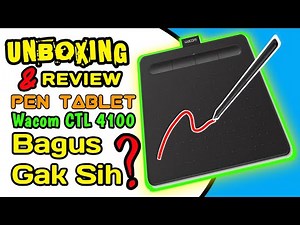Review Dan Unboxing Pen Tablet Wacom CTL-4100/KO-CX