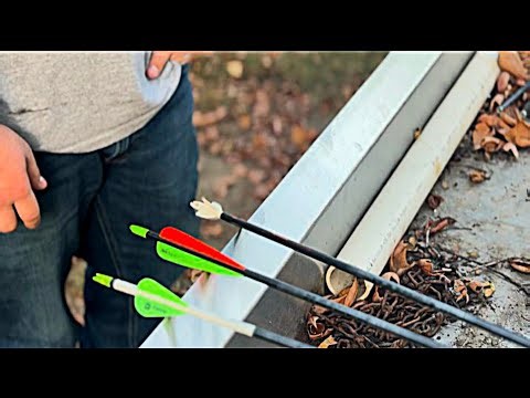 Normal Fletch vs Quick Fletch vs Fletching Nocks - Real Arrow Test!