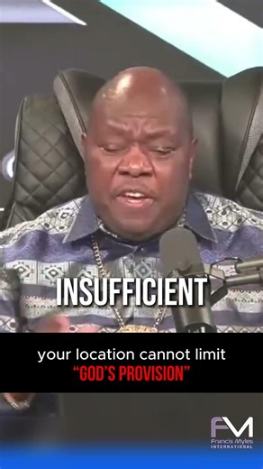 YOUR LOCATION CANNOT LIMIT GOD’S PROVISION
