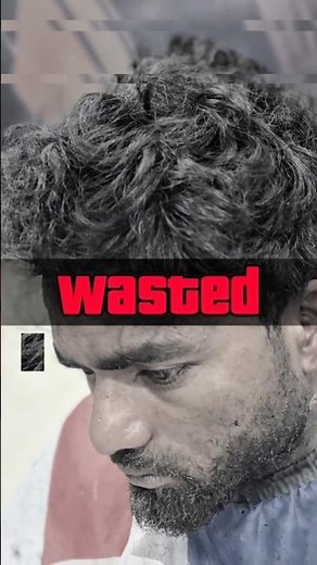 From wasted to wanted Crazy hair transformation Gta style haircut must watch!🔥😈