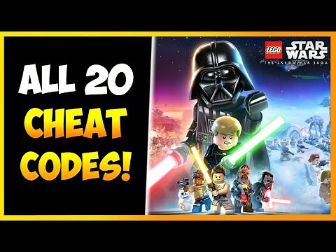 LEGO Star Wars The Skywalker Saga - All 20 Cheat Codes (Unlock FREE Characters!)