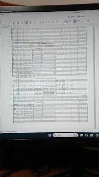 Getting some thoughts down #musicscore #musescore #orchestra #orchestralmusic