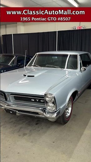 1965 Pontiac GTO - Tri Power - Consignments at Classic Auto Mall, Morgantown PA #classicautomall