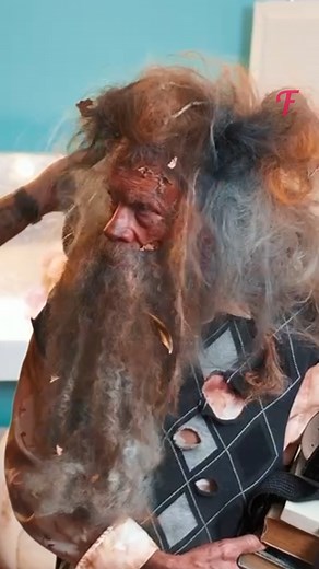 54K views · 504 reactions | Homeless man gets hair and beard cut for first time in 8 years #FabiosaMakeOver #Fabiosa #homeless makeover #men's haircut | Fabiosa Life | Facebook