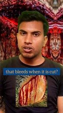 A Tree bleeding When it cut | Alien Island