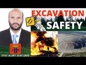 Excavation safety - hazards & Controls | How to Control Cave-In and Trench Collapse #safetyfirstlife
