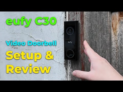 eufy C30 Video Doorbell: 2K Video, Night Vision & No Monthly Fees! Setup & Review