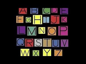 Alphabet Song Reversed (Lyric Video)