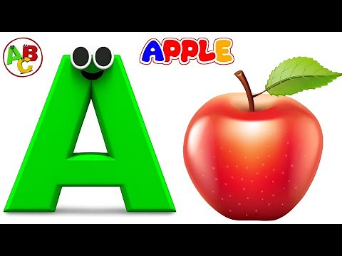 A for Apple 🍎 A A Apple Song | ABC Phonics Rhyme for Toddlers | Fun Alphabet Learning with Music