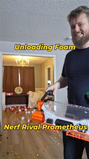 Unloading Foam - Nerf Rival Prometheus
