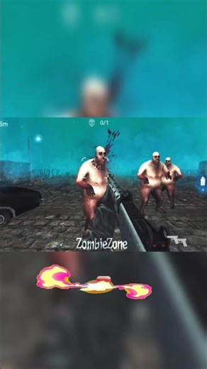 "I've encountered unkillable zombies, run 😱" #zombie #zombeast #zombiegame #zombiezone #shorts