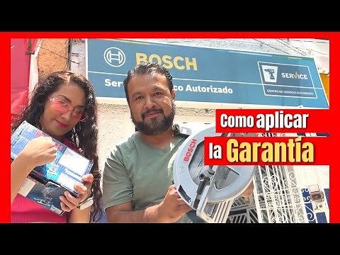 How to apply the BOSCH WARRANTY
