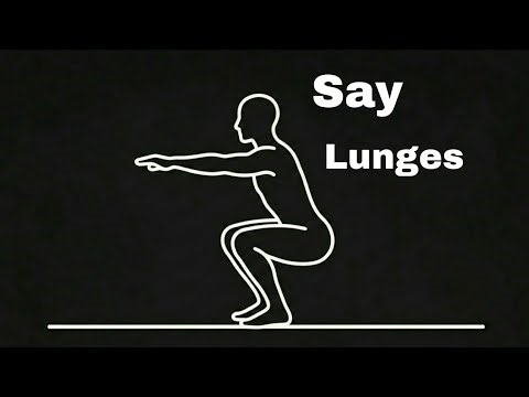 Immersive Interactive Warm-Up | New Version Lunges| body workout |full body gym