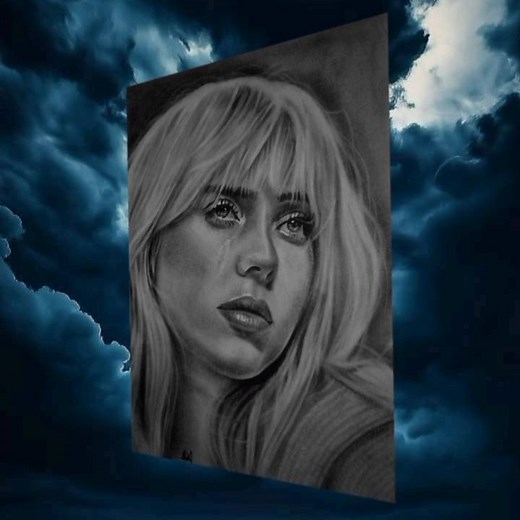 Billie Eilish - Secuencia de Dibujo