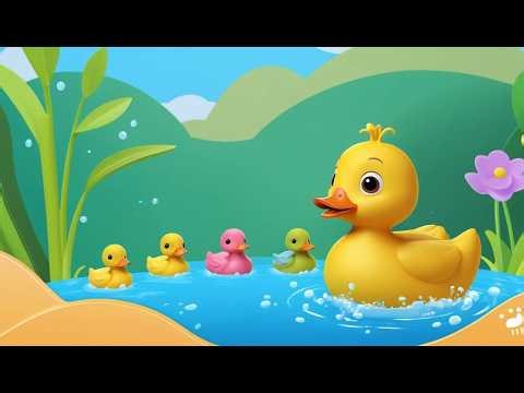 Pitter Patter Duckling Toy… Who Splashed | Nursery Rhymes for Kids | Baby Songs for Toddlers