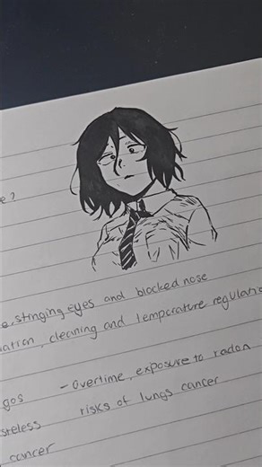 i literally tries to fill up all the spaces XD #art #notebook #drawing #callofthenight #link #manga
