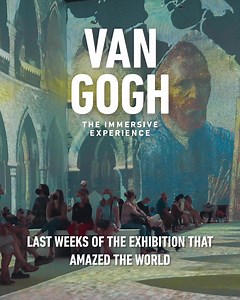 75K views · 384 reactions | Miami, your chance to sit under Starry Night is about to end! ✨  bit.ly/VanGoghExpo-MIA | Van Gogh Expo | Facebook