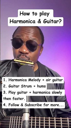 How to play harmonica (mouth organ) - Country Roads Chorus #harmonicatutorial #beginnermusic #fyp