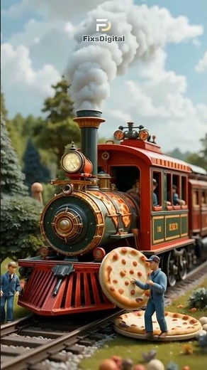 The Pizza Train is Real! 🤯 Miniature Food Art That Will Shock You