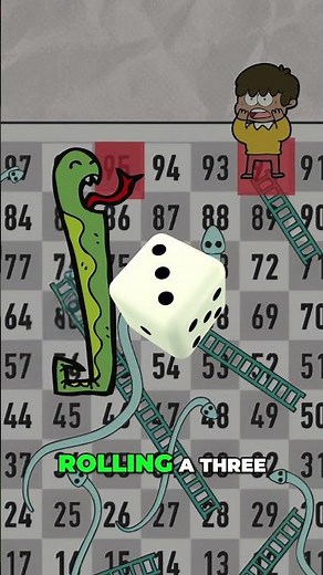 Can You Survive the Snake? | Snake & Ladders Probability Math Puzzle for Kids