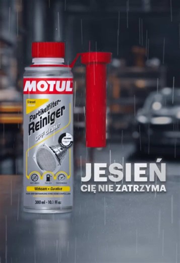 Jesień to test dla każdego diesla - krótsze trasy, chłodne poranki i więcej wilgoci. 🌧️ Z pomocą przychodzi MOTUL DPF CLEANER DIESEL! Po prostu wlej dodatek Motul do zbiornika przed tankowaniem i ciesz się płynną jazdą, łatwiejszym rozruchem i mniejszym spalaniem dzięki zregenerowanemu filtrowi cząstek stałych. 😎 #Motul #MotulPolska #MotulCarCare #engine