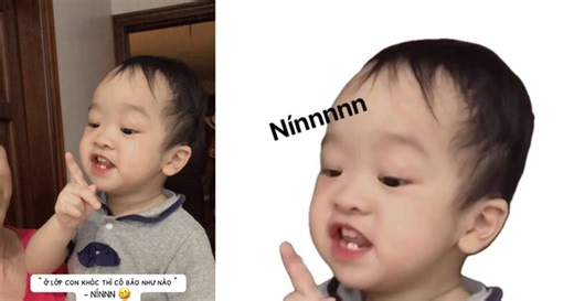 Trở thành meme bất đắc dĩ, cậu bé biểu cảm đáng yêu nhận lượt tương tác khủng