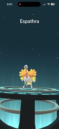 First look at Flittle and its evolution Espathra after hatching from 5km egg! #pokemongo