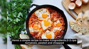 Turkish Delight Classic Menemen Recipe
