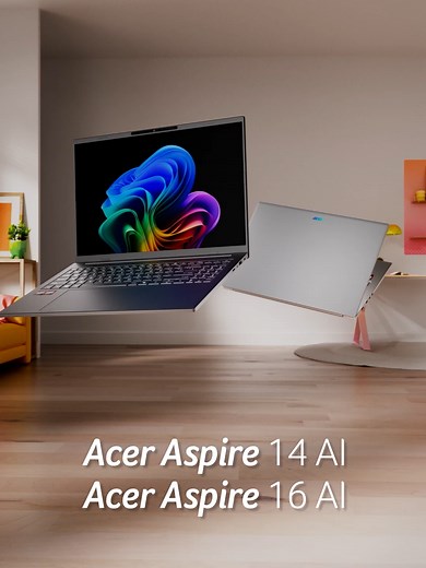 Explore the New Acer Aspire 14 and 16 AI Laptops