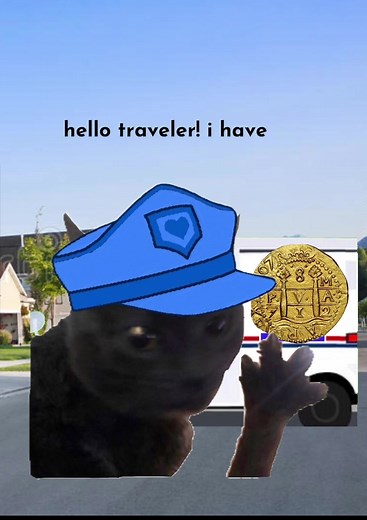 Special Delivery from the Mailman - Dabloon Cat Adventure