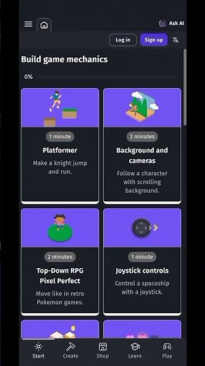 Making games on GDevelop
