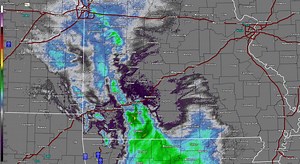 Snow is falling across the Ozarks this morning especially over the Branson area. Stay safe if out on the roads as multiple slide offs have been reported. Snow should be ending for the Springfield/Branson areas in the next 30 minutes. | US National Weather Service Springfield Missouri