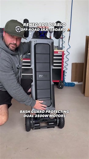 Purpose-Built Off-Road Electric Skateboard ❤️‍🔥