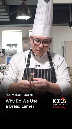 ICCA - International Centre for Culinary Arts 🇦🇪 on Instagram: "🔪 ICCA Know Your Toolkit – The Bread Lame Ever wondered how bakers achieve those beautiful, intentional cuts on artisanal bread? Chef Hilmi breaks it down using the bread lame — the small but powerful tool behind perfect scoring. A bread lame helps control expansion, shape, and texture while baking. In this video, Chef Hilmi explains what it does, how to hold it safely, and the right technique to create clean, confident cuts ever