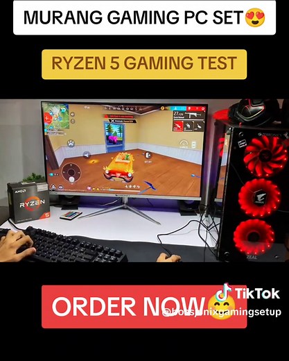 GAMING TEST SA MURANG GAMING PC SET | RYZEN 5 GAMING TEST #computerset #affordablecomputerset #murangcomputerset #computerset3kbudget #secondhandcomputerset #gamingcomputerset #pc #pcset #gamingpcset #gamingpcset #ryzen5 #ryzen5pcbuild #ryzen5gamingpcset #foryou #foryoupage