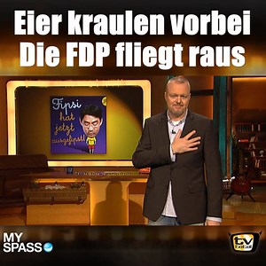 Ei Ei Ei da hat sich die FDP in Thüringen aber ein ziemliches Schlamassel eingebrockt. Damals ist Deutschlands Spaß- und Bumspartei aus dem Bundestag geflogen, ob ihr so ein Schicksal nächstes Jahr bei der Wahl erneut droht?! 😲 | TV Total