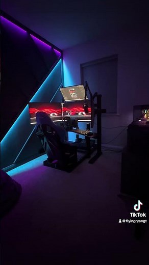 Ultimate Gaming Room! #simracing #gaming #f1simracing #iracing #racing #setup #viral #simsetup