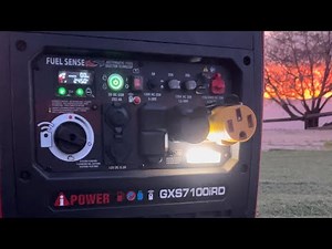 HOW TO - Operate your IPower GXS7100iRD Generator