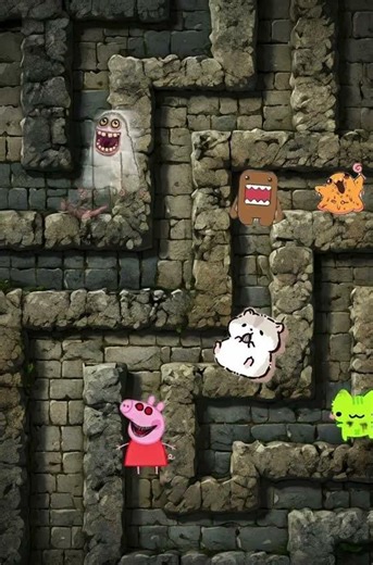 Maze Adventure! Escape the Monsters & Find the Exit 🐷👾