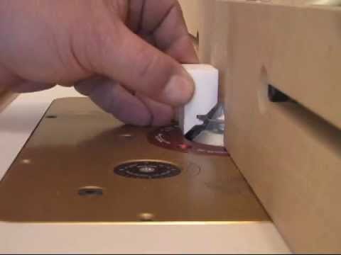 Infinity Cutting Tools - Lock Miter Router Bit Setup Blocks
