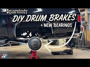 How to Rebuild Drum Brakes on a Squarebody | Full Float 14 Bolt Rear
