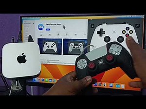 Apple Mac Mini M4/M5 | Connect Sony DualSense Wireless Game Controller Without USB Cable
