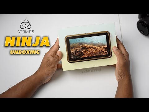 UNBOXING the NEW Atomos Ninja 📦 HDR Monitor/Recorder 🔥