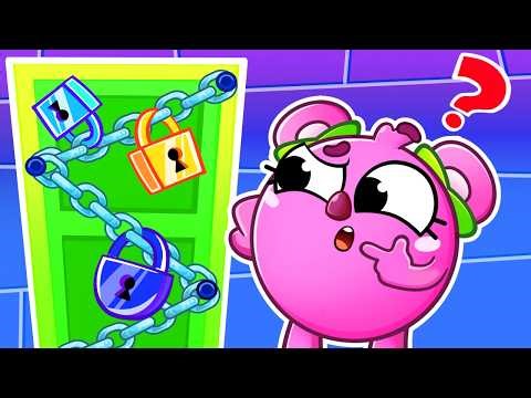 Find the Key! 🔑 Colorful Room Adventure 🌈 | Kids Songs & Nursery Rhymes | Baby Zoo