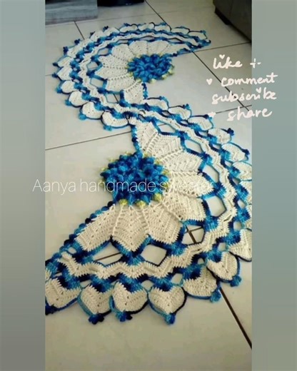 #crochet#table#runner#trendingshorts#crochet#viralvideo#aanyahandmadesweater