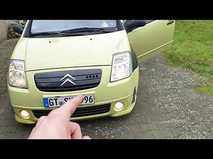 citroen c2 vts 2005 130ps شرح بل عربي.