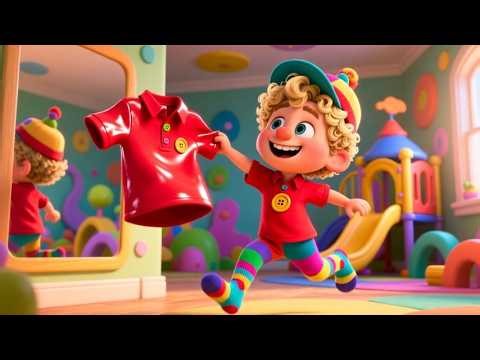 Canción Vístete 👕👖🎵 Canciones Infantiles | Canción Educativa para Niños | Rimas Infantiles
