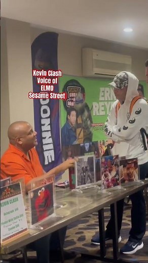 Kevin Clash, voice of Elmo from Sesame Street at Chiller event in Parsippany NJ