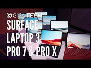 Surface Pro X, Pro 7 & Laptop 3 im Hands-On (deutsch): Microsoft geht neue Wege – GIGA.DE