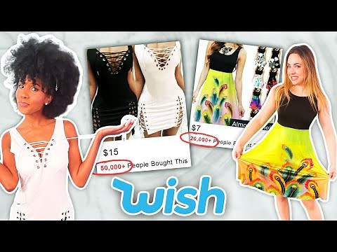 Trying Wish's MOST POPULAR Clothing?!